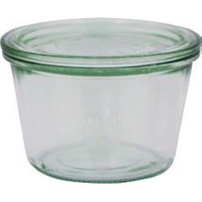 JAR GLASS W/LID 370ML,100X69MMM, WECK