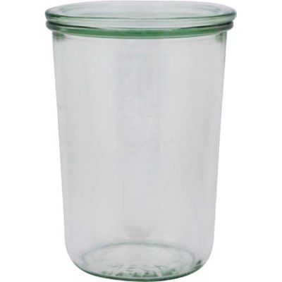 WECK JAR GLASS W/LID