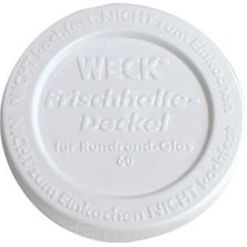 PLASTIC LIDS 6CM/PACK 5, WECK