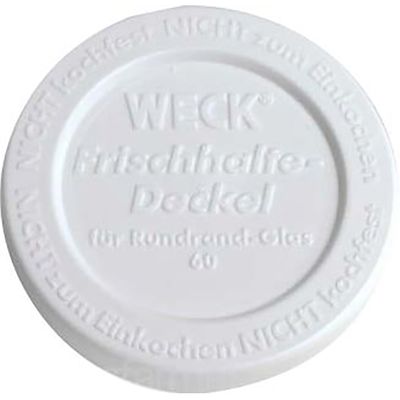 PLASTIC LIDS 6CM/PACK 5, WECK