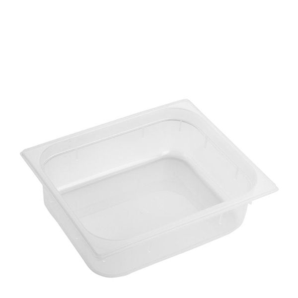 GASTRONORM PAN GN1/2 SIZE 100MM POLYPROP