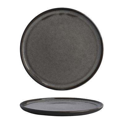 PLATE FLAT GREY 27CM, GEMBROOK