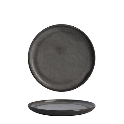 PLATE FLAT GREY 16.5CM, GEMBROOK