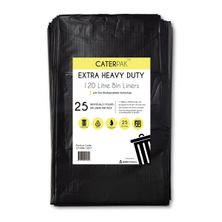 GARBAGE BAG 120LT 25PCE/4CTN HEAVY DUTY