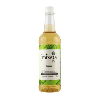 LIME SYRUP 750ML, MIXSTA