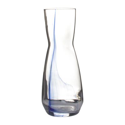 DECANTER 1LTR, R/LEERDA ELEVE BLU FLECK