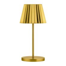 LAMP BRUSHED GOLD 260MM DOMINICA