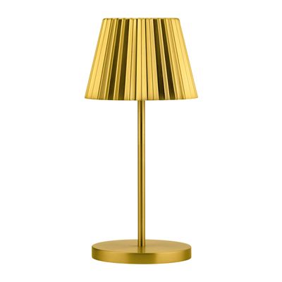 Brushed gold store bedside lamp