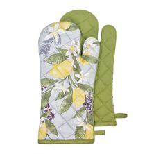 OVEN MITT 2PK SKY/BAYLEAF, LEMON