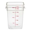 FOOD CONTAINER POLYCARB CLEAR CAMBRO