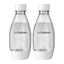 BOTTLE WHITE .5LT TWIN DWS , SODASTREAM