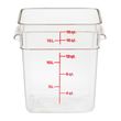 FOOD CONTAINER POLYCARB CLEAR CAMBRO