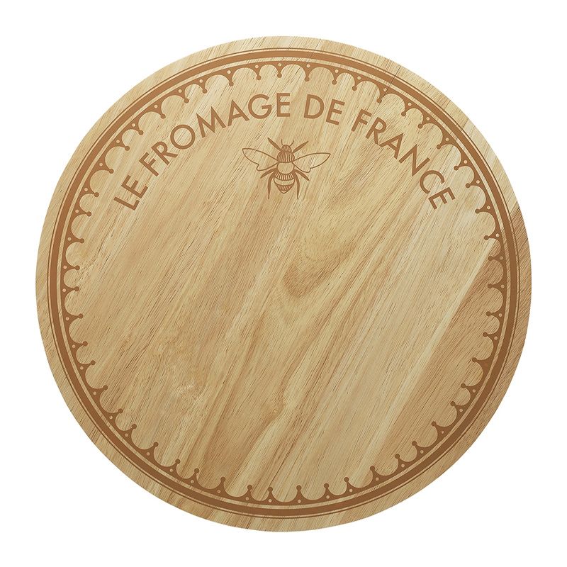 BOARD CHEESE RD WOOD 40CM, LA FROMAGE