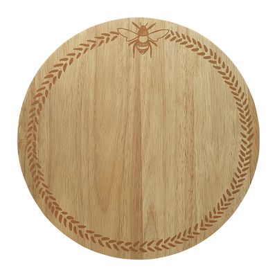 BOARD CHEESE RD WOOD 30CM, LA FROMAGE
