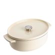 CASSEROLE OVAL ALMOND 26CM/5.6LT K/AID