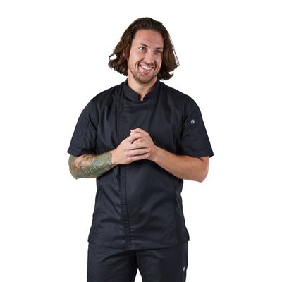 SPRINGFIELD JACKET SHORT SLEEVE BLACK