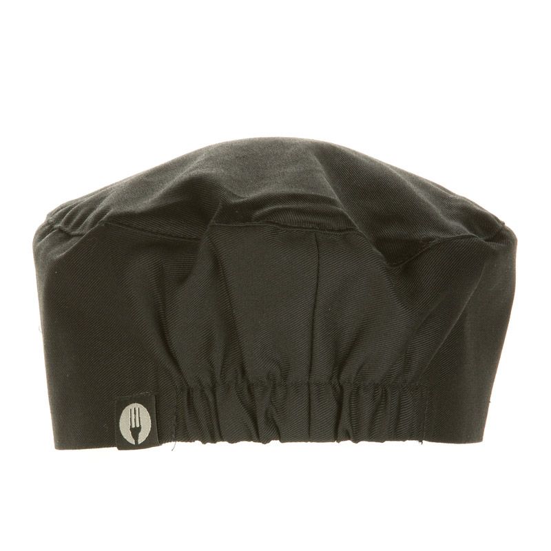 BEANIE BLACK COTTON, CHEFWORKS