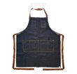 APRON BIB INDIGO BLUE, MEMPHIS