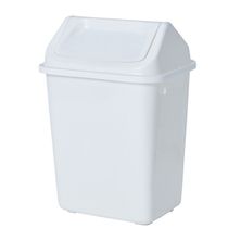 BIN SWING TOP RECT WH PLASTIC 38LCOMPASS