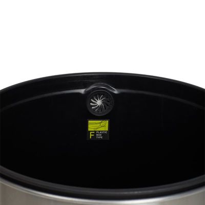 BIN OPEN TOP S/S 60L, URBAN COMPASS