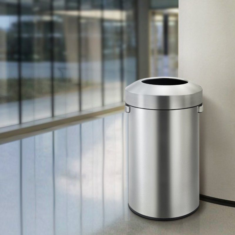 BIN OPEN TOP S/S 60L, URBAN COMPASS