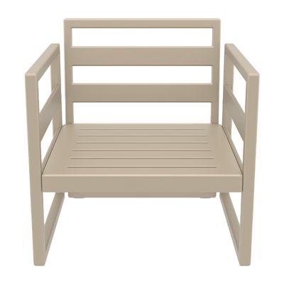 LOUNGE ARMCHAIR TAUPE, SIESTA MYKONOS