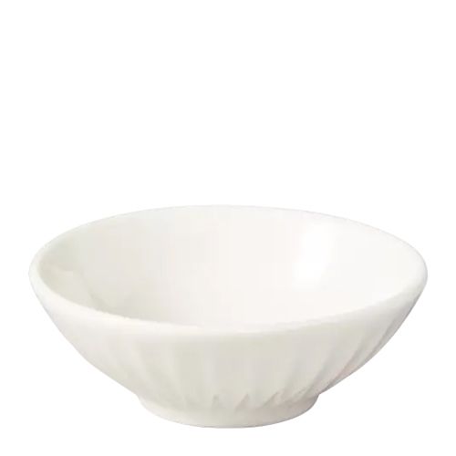 SAUCE DISH WHITE 80MM, LUZERNE COTTAGE