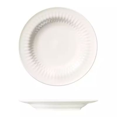 PLATE RND WHITE 170MM, LUZERNE COTTAGE