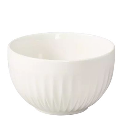 BOWL ROUND WHITE 110MM LUZERNE COTTAGE