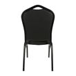 CHAIR BLK VINYL, DURAFURN FUNCTION