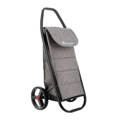 TROLLEY COM POLAR TWEED GREY 2 WHEEL, ROLSER