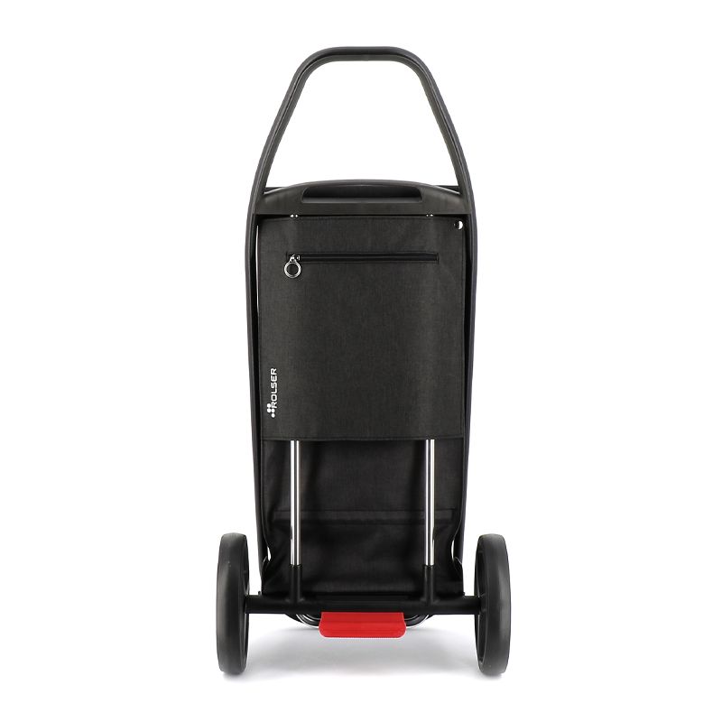 TROLLEY COM POLAR TWEED BLACK 2 WHEEL, ROLSER