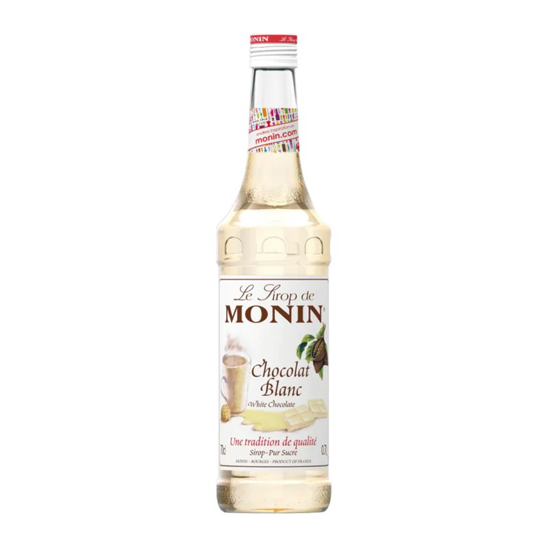 WHITE CHOCOLATE SYRUP 700ML, MONIN