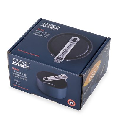 SAUCEPAN NONSTICK W/LID 15CM 1.3L, SPACE