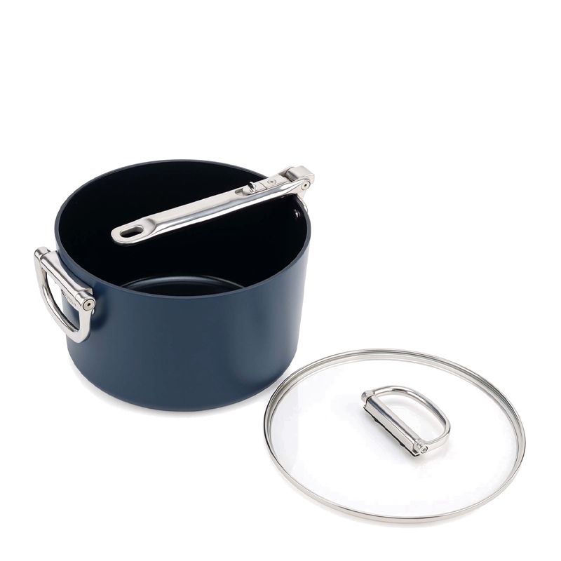 SAUCEPAN NONSTICK W/LID 23CM 4.7L, SPACE