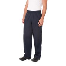 CHEF PANT BLACK SML POLY COTTON