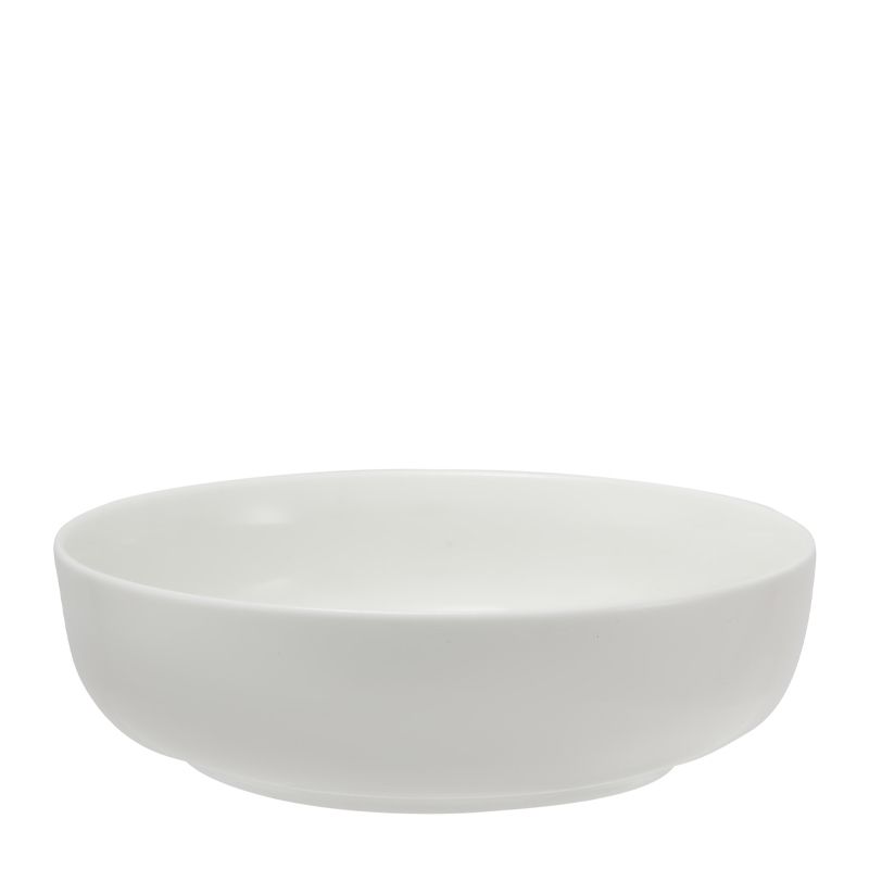 BOWL HIGH RIM 18CM, M&W WHITE BASICS