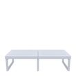 Mykonos Lounge Table XL - Silver Grey