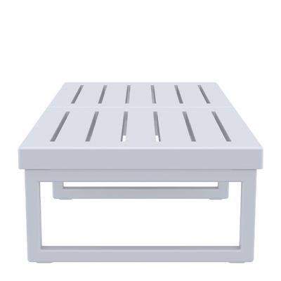 Mykonos Lounge Table XL - Silver Grey