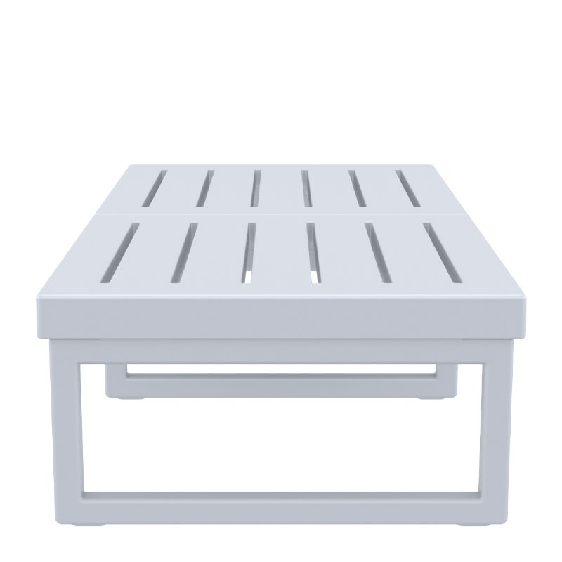 Mykonos Lounge Table XL - Silver Grey