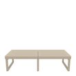 MYKONOS LOUNGE TABLE XL - TAUPE