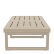 MYKONOS LOUNGE TABLE XL - TAUPE
