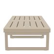 MYKONOS LOUNGE TABLE XL - TAUPE