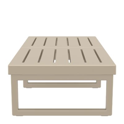 MYKONOS LOUNGE TABLE XL - TAUPE