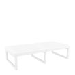 MYKONOS LOUNGE TABLE  XL - WHITE