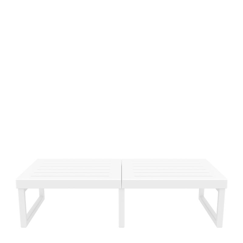 MYKONOS LOUNGE TABLE  XL - WHITE