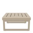 MYKONOS LOUNGE TABLE - TAUPE