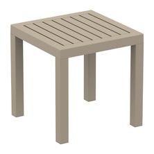 OCEAN SIDE TABLE - TAUPE