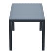 ORLANDO 140 TABLE - ANTHRACITE