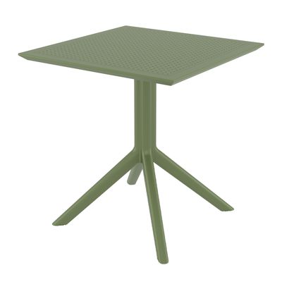 SKY TABLE 70 - OLIVE GREEN